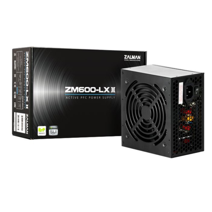 ZALMAN ZM600-LXII POWER SUPPLY 600W 120mm FANLI