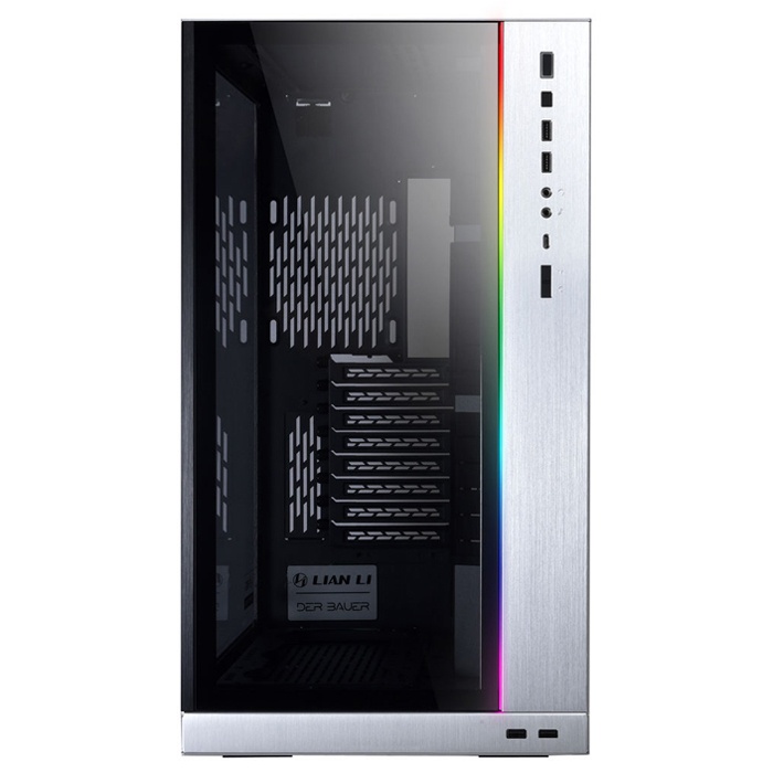 Lian Li O11 Dynamic XL ROG Certified Gümüş RGBli E-ATX Full Tower Gaming Kasa (G99.O11DXL-A.00)