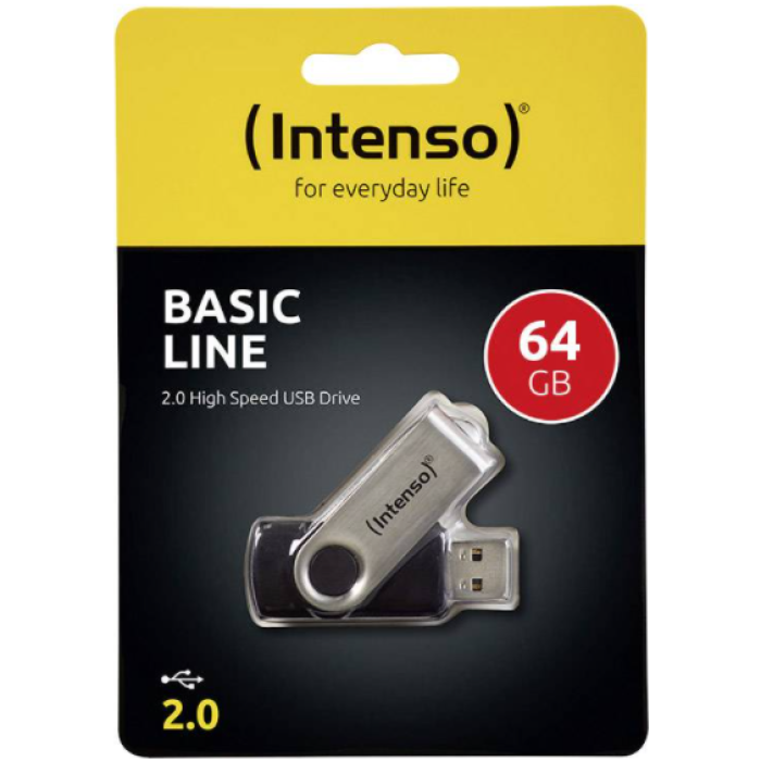 64GB USB2.0 3503490 Basic Line INTENSO