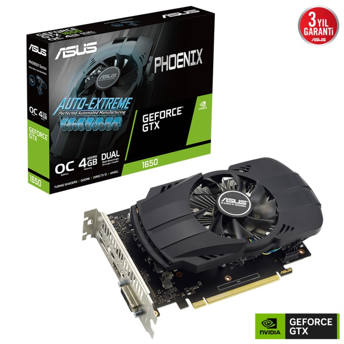 ASUS PH-GTX1650-O4GD6-P EVO 4GB GDDR6 HDMI 128Bit