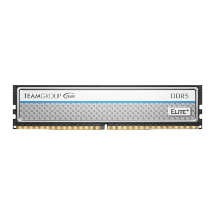 Team Elite Plus Silver 8 GB (1x8GB) 5200 Mhz DDR5 CL42 U-DIMM RAM (TPSD58G5200HC42016)