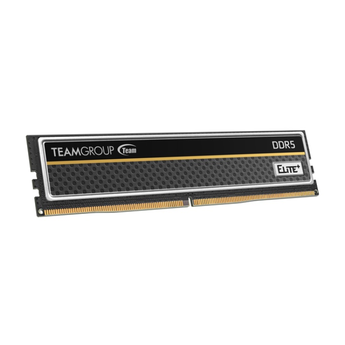 Team Elite Plus Black 8 GB (1x8GB) 4800 Mhz DDR5 CL40 U-DIMM RAM (TPBD58G4800HC40016)