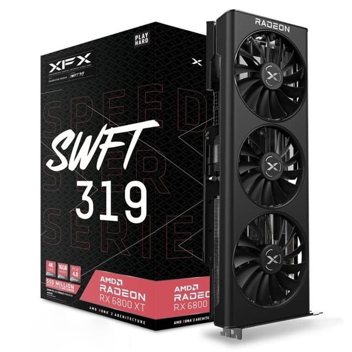 XFX Speedster SWFT 319 RX 6800 XT Core 16GB GDDR6 256Bit (RX-68XTAQFD9)