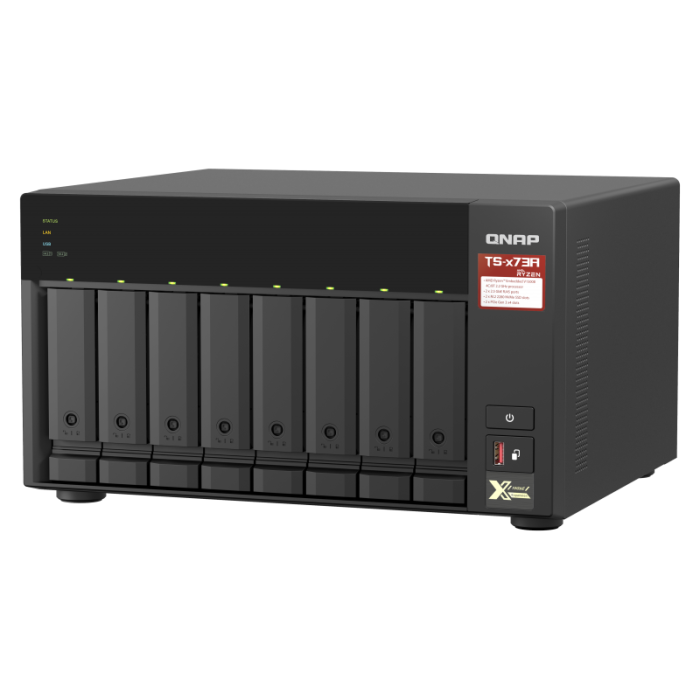 QNAP TS-873A 8 YUVALI 8GB NAS DEPOLAMA ÜNİTESİ