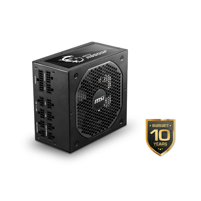 MSI MPG A750GF 750W 80+ GOLD POWER SUPPLY