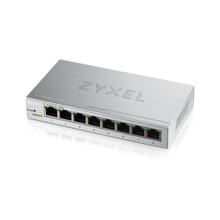 ZYXEL GS1200-8 8PORT GIGABIT WEB YÖNETİLİR SWITCH