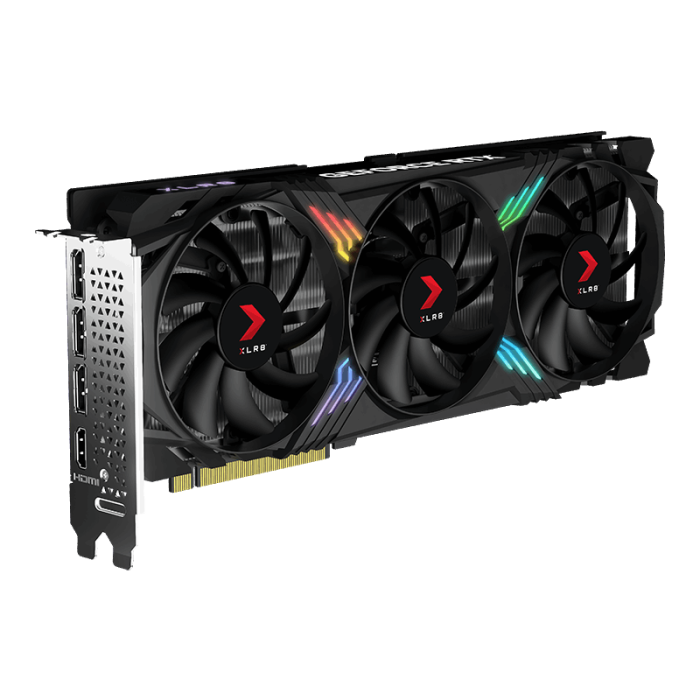 PNY RTX 4070 XLR8 Gaming VERTO RGB 12 GB GDDR6X 192Bit (VCG407012TFXXPB1)