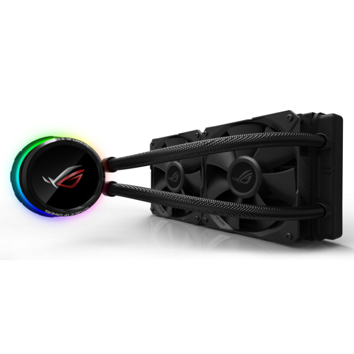 ASUS ROG RYUO 240 OLED AURA RGB FAN SIVI CPU