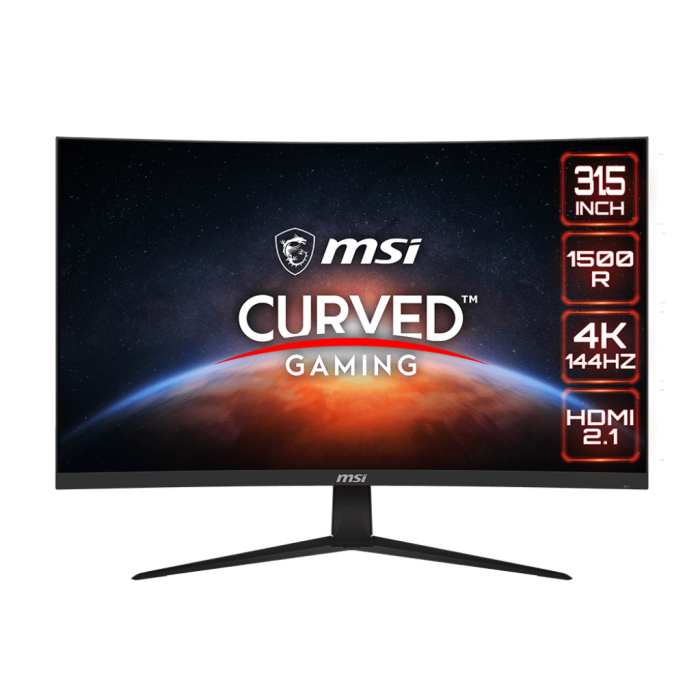 31.5 MSI G321CU VA QHD 144HZ 1MS HDMI DP TYPE C