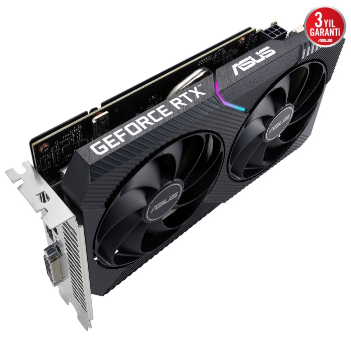 ASUS DUAL-RTX3050-O8G V2 8GB GDDR6 HDMI 128BIT