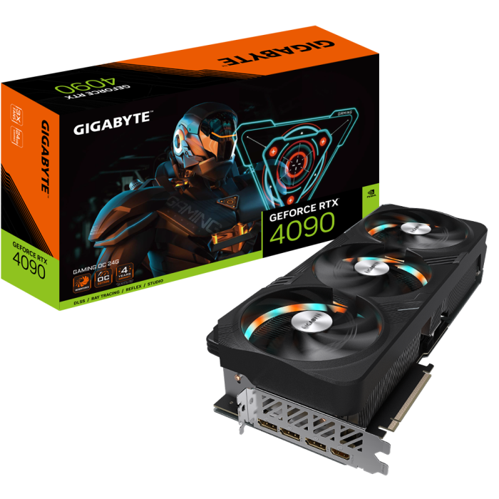 GIGABYTE  GV-N4090GAMING-24GB RTX 4090 HDMI DP 384BIT