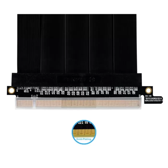 LIAN LI RISER KABLO SİYAH PCI-e 4.0 900MM (G89.PW-PCIV-4-90X)