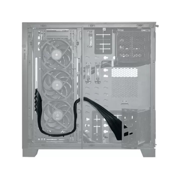 LIAN LI RISER KABLO SİYAH PCI-e 4.0 900MM (G89.PW-PCIV-4-90X)