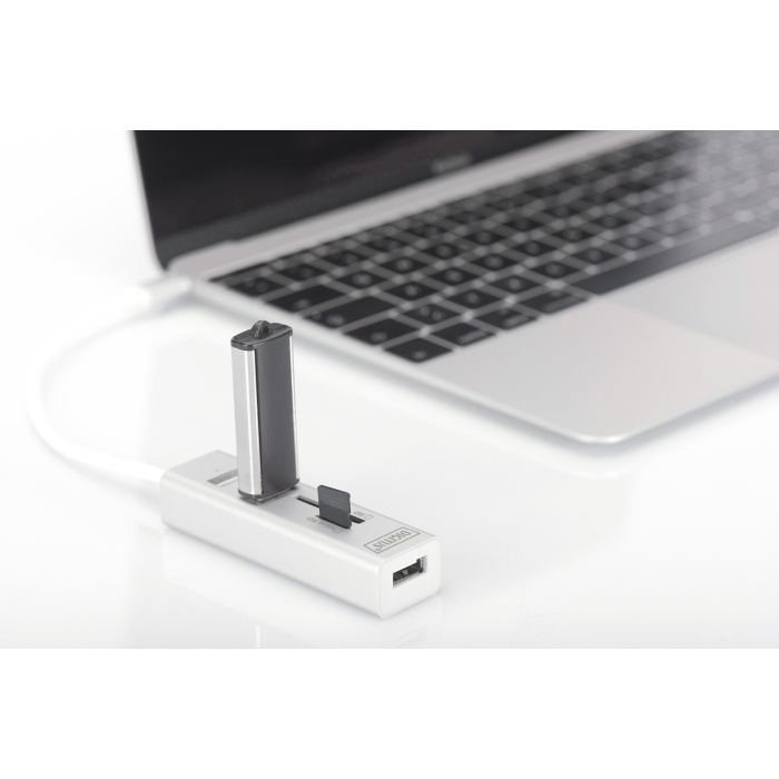 DIGITUS DA-70243 USB TYPE-C / USB 2.0 /  ÇOKLAYICI