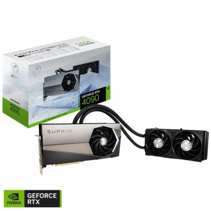 MSI GEFORCE RTX 4090 SUPRIM LIQUID X 24G 24GB GDDR6X HDMI DP 384Bit