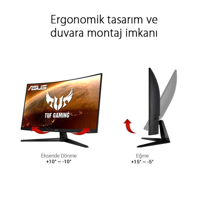 31.5 ASUS VG32VQ1BR LED QHD 1MS 165HZ DP