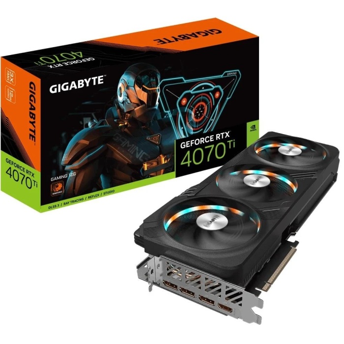 GIGABYTE GV-N407TGAM-12GD RTX4070 Tİ GDDR6X 12GB HDMI DP 192BİT