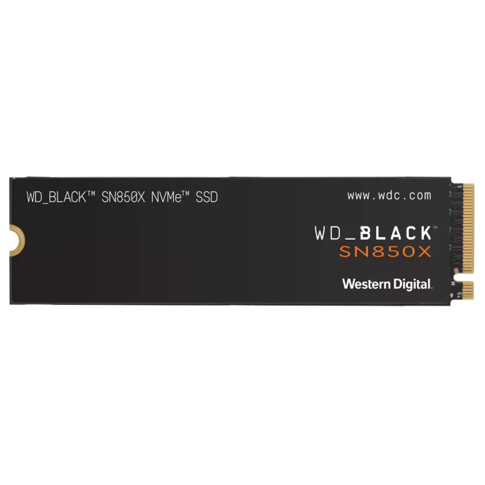 2TB WD BLACK SN850X M.2 NVMe 7300/6600MB/s WDS200T2X0E SSD