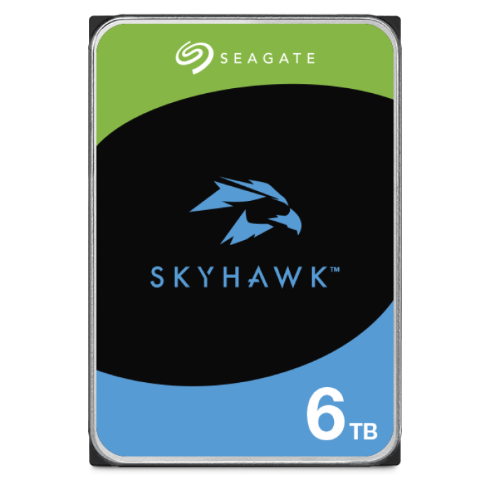 6TB SEAGATE SKYHAWK 256 MB 7/24 RV ST6000VX009