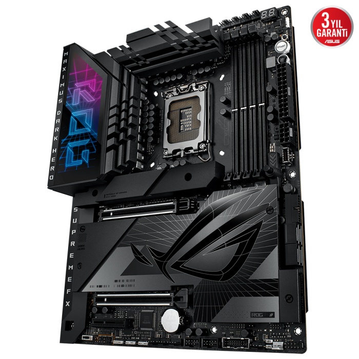 ASUS ROG MAXIMUS Z790 DARK HERO DDR5 2XUSB4 HDMI 5xM2 WiFi 7 BT RGB LAN ATX 1700P