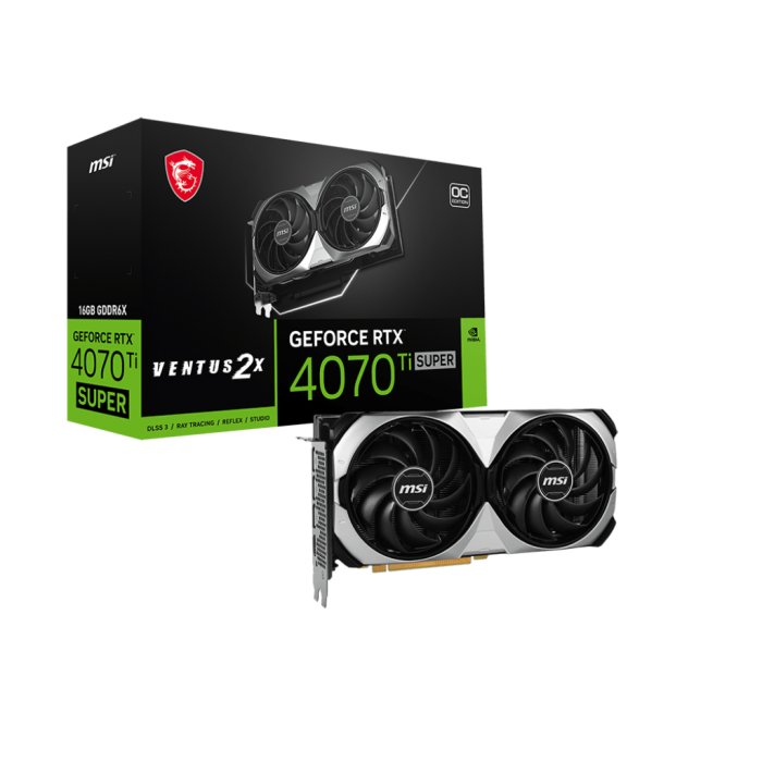 MSI GeForce RTX 4070 Ti SUPER Ventus 2X OC 16G