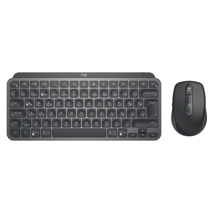 LOGİTECH MX KEYS MINI KURUMSAL KLAVYE VE MOUSE SETI SIYAH 920-011063