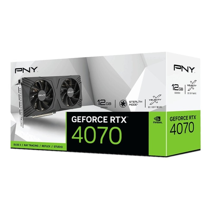 PNY RTX 4070 12GB VERTO GDDR6X 192Bit (VCG407012DFXPB1)