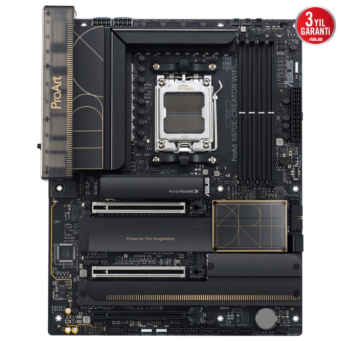 ASUS PROART X870E-CREATOR WIFI AMD X870E Soket AM5 DDR5 8000+(OC)MHz ATX