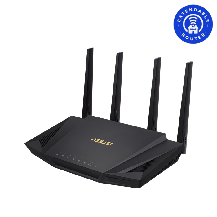 ASUS RT-AX58U AX3000 4PORT A.POINT/ROUTER