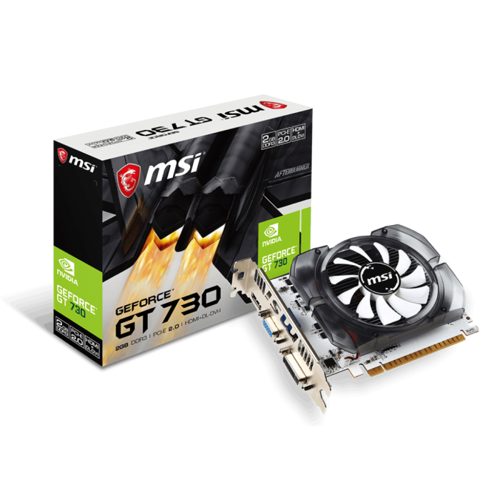 MSI N730-2GD3V3 DDR3 2GB DDR3 VGA DVI HDMI 128B