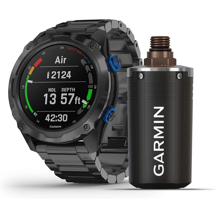 Garmin Descent Mk2i Titanyum Kayışlı Dalış Saati-Descent T1 Bundle