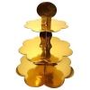 Gold Renk Cupcake Standı