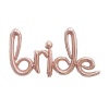 Bride El Yazılı Rose Gold Folyo Balon