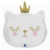 Cat Princess White Grabo Folyo Balon 26