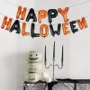 Halloween Folyo Balon Banner - Hpy Hlw Yazı-