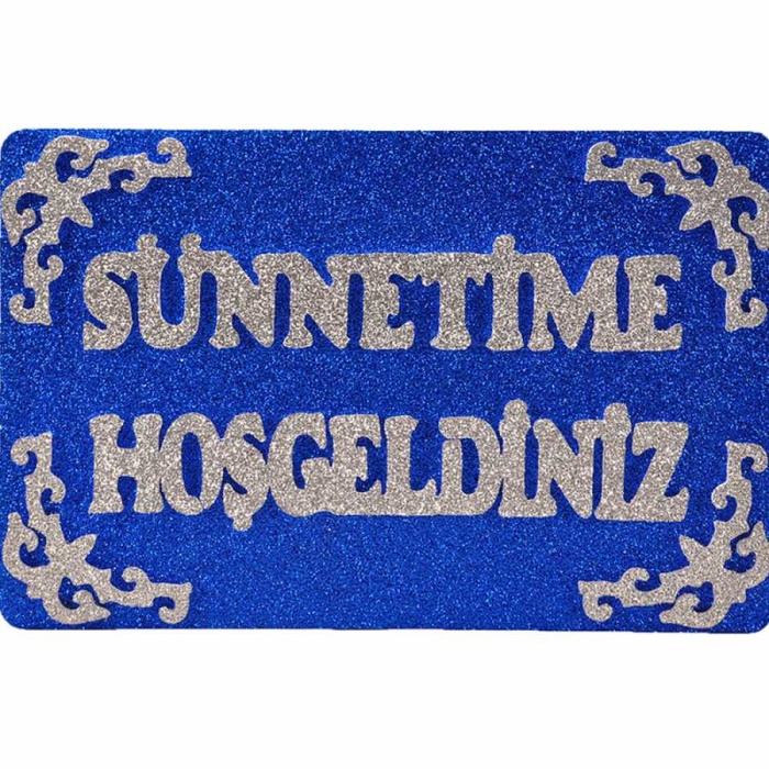 Sünnetime Hoş Geldiniz Motifli Strafor Süs