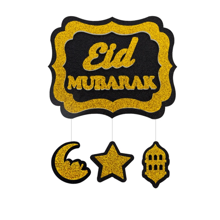 Strafor Süs  Eid  Mubarak Sarkıt