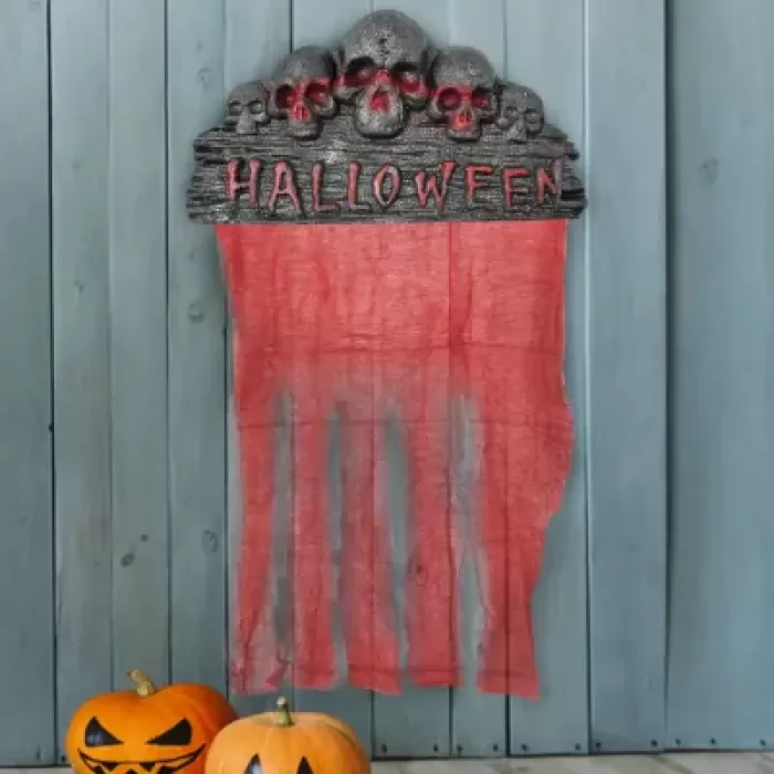 Halloween Kuru Kafa Strafor Dekor Süs