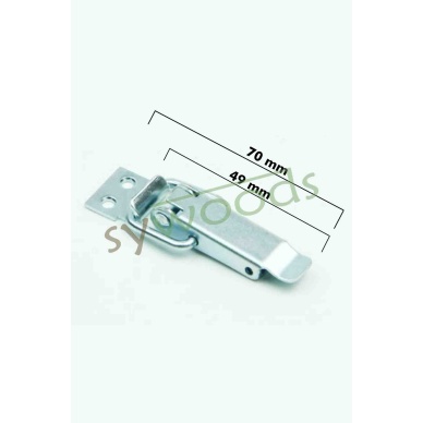 Çinko sandık klips küçük 70 mm 50 adet