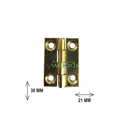 Pirinç eko menteşe 3 cm sarı