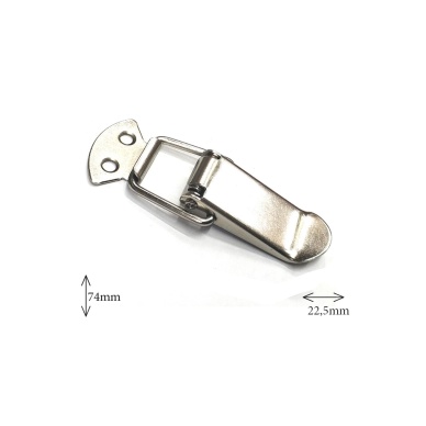 SANDIK KLİPSİ YAYLI 7,5 CM ORTA BOY KUTU KİLİT