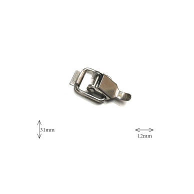 Sandık Klipsi Mini 31X12 MM PASLANMAZ