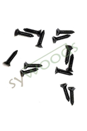 Mini vida 2,2x9,5 mm 100 adet siyah