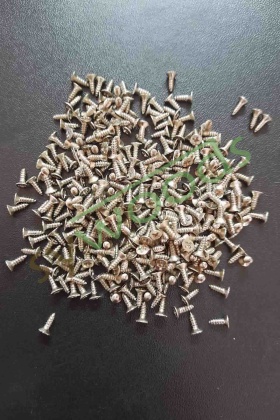 Mini vida 2,2x6,5 mm 100 adet nikel