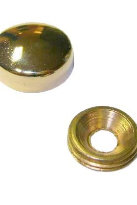 Vida kapağı 15 mm sarı 1 adet