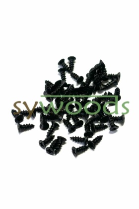 Mini vida 2,2x6,5 mm 100 adet siyah
