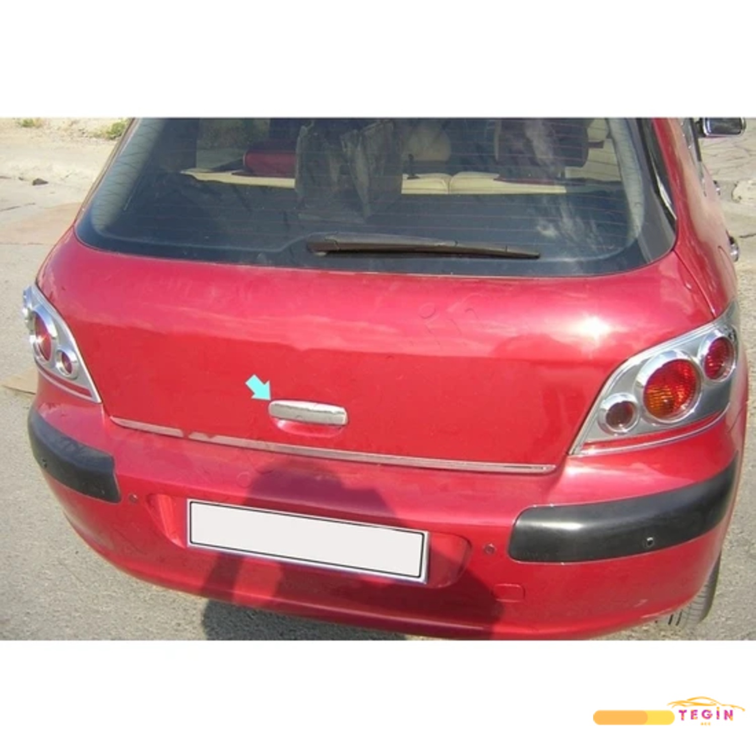 Peugeot 307 HB 5D/3D 2001-2008 Bagaj Açma Paslanmaz Çelik