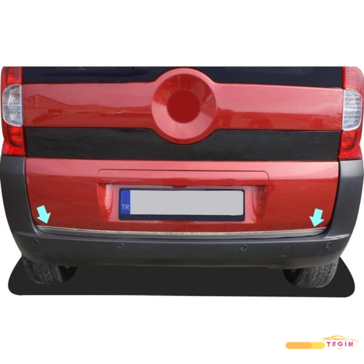 Fiat Fiorino Mini Van 2007 Sonrası Bagaj Alt Çıta Paslanmaz Çelik