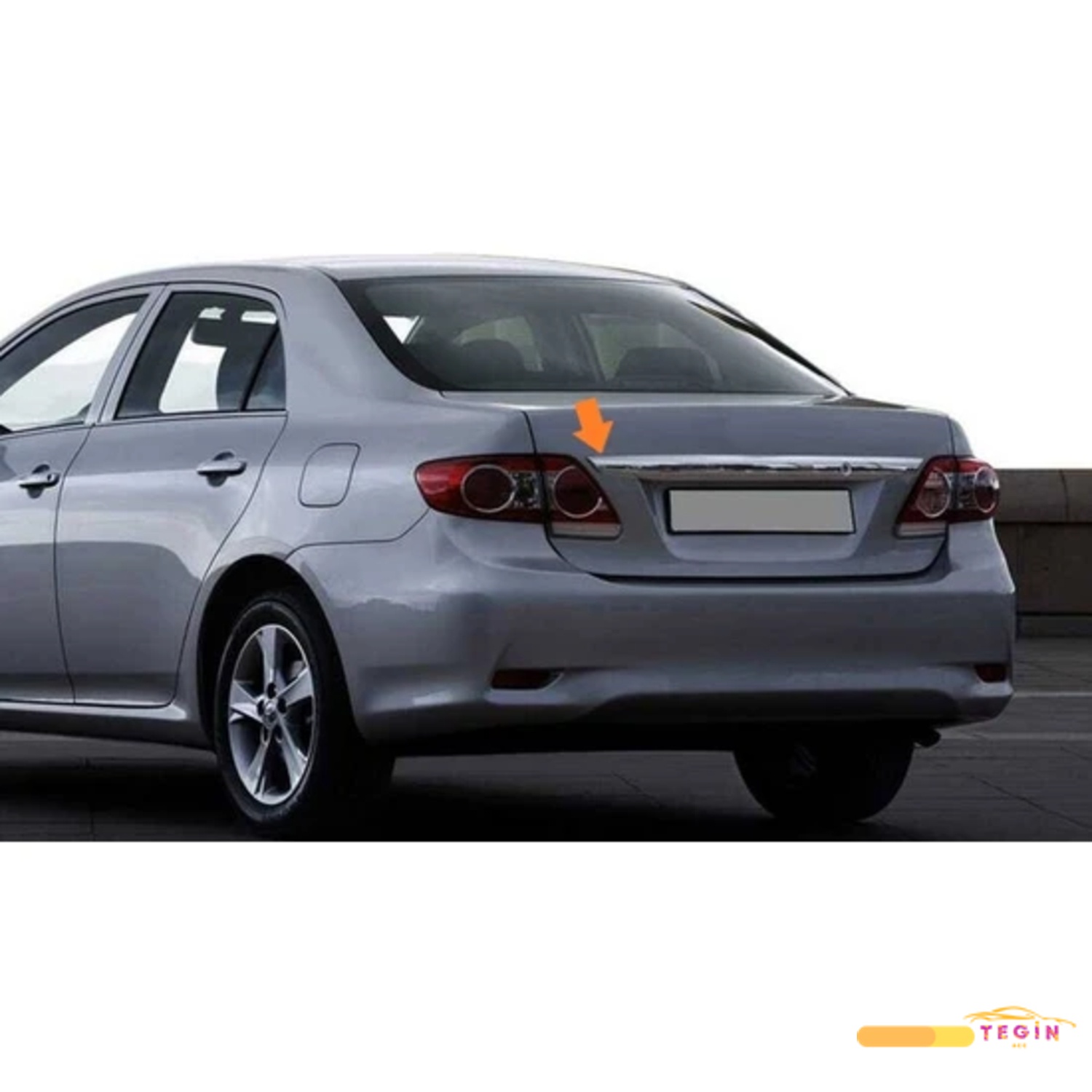 Corolla SD 2007-2010 Bagaj Çıtası Paslanmaz Çelik