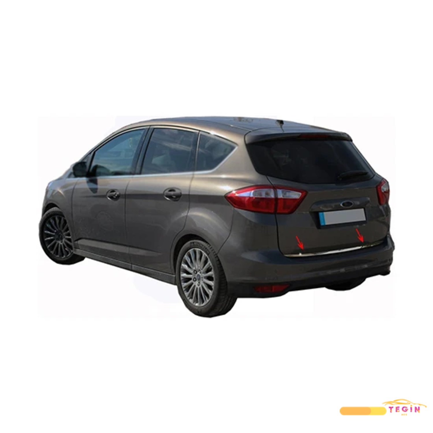 C-Max 2 MPV 2010 Sonrası Bagaj Alt Çıta Paslanmaz Çelik